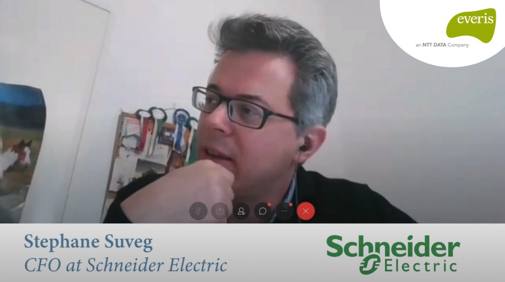 Stephane Suveg CFO at Schneider Electric